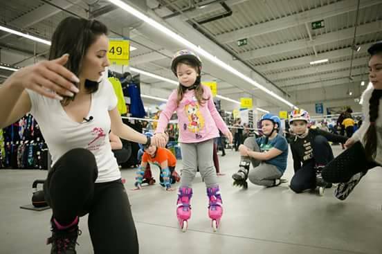 Arina Delcea - RollerSkating